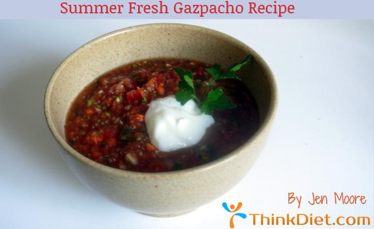 Summer Fresh Guzpacho Recipe